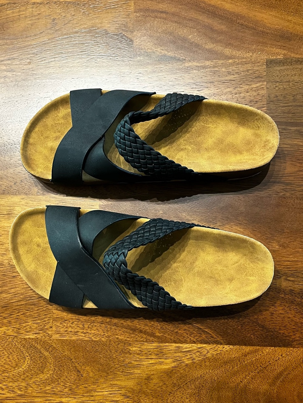 New platform sandals